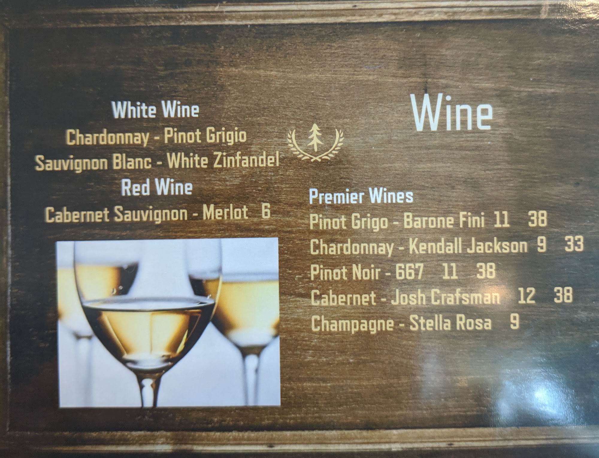 Runways at Bartow Menu