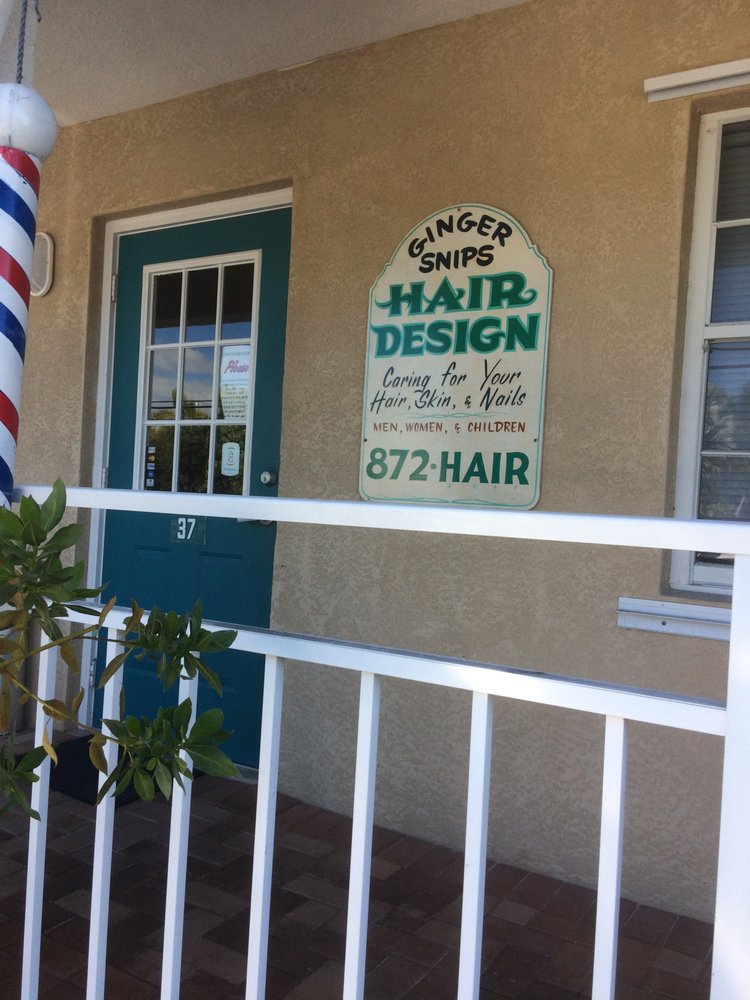 Ginger Snips Hair Design 37 Ships Way, Big Pine Key Florida 33043
