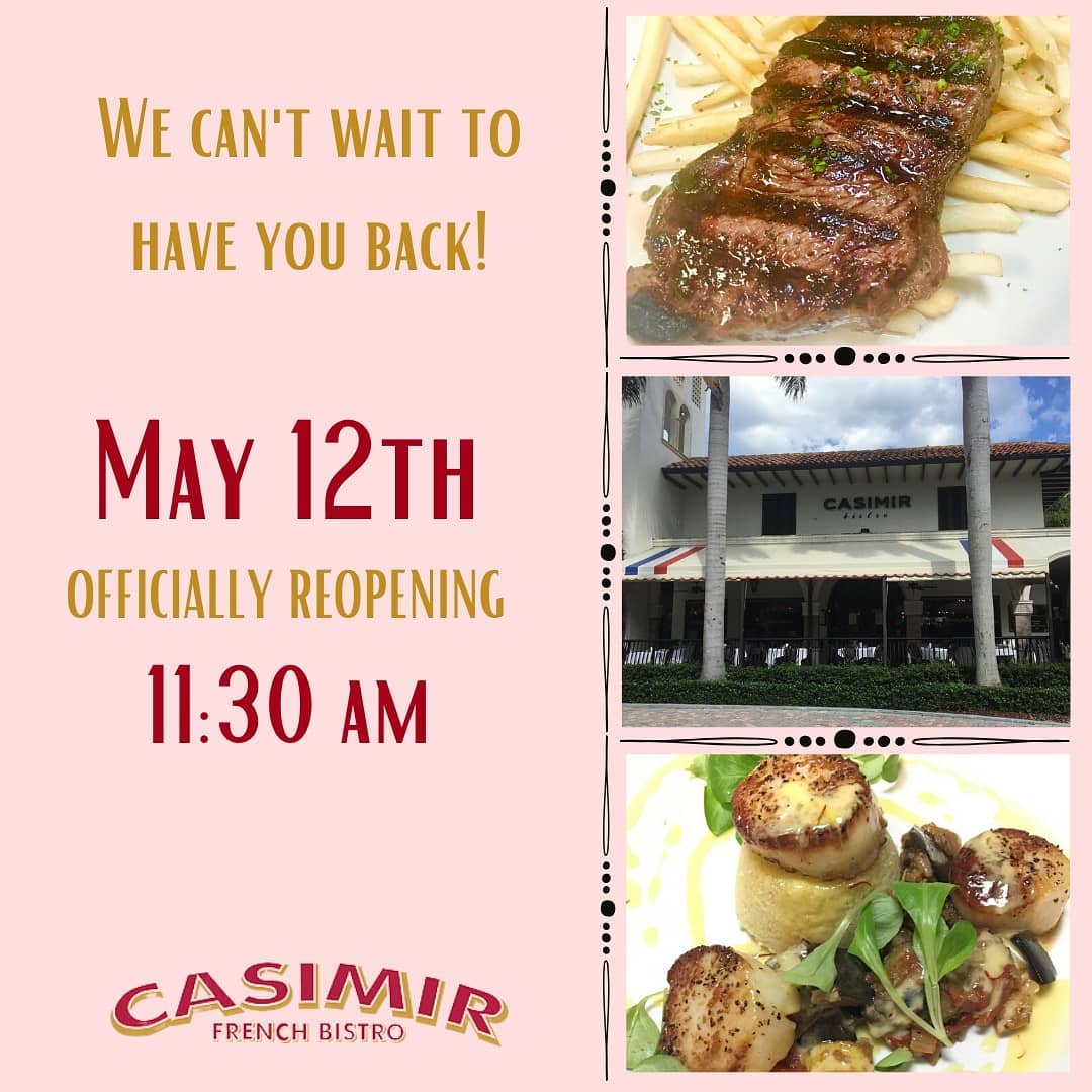 Casimir French Bistro 416 Via De Palmas, Boca Raton