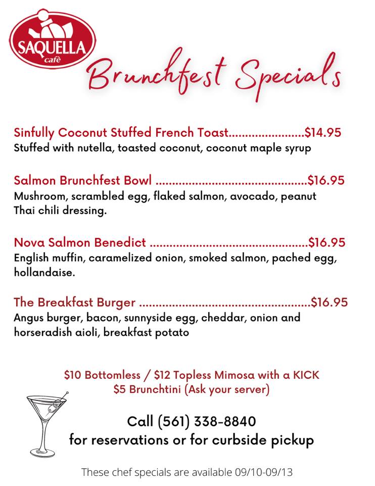 Saquella Cafe 410 Via De Palmas, Boca Raton