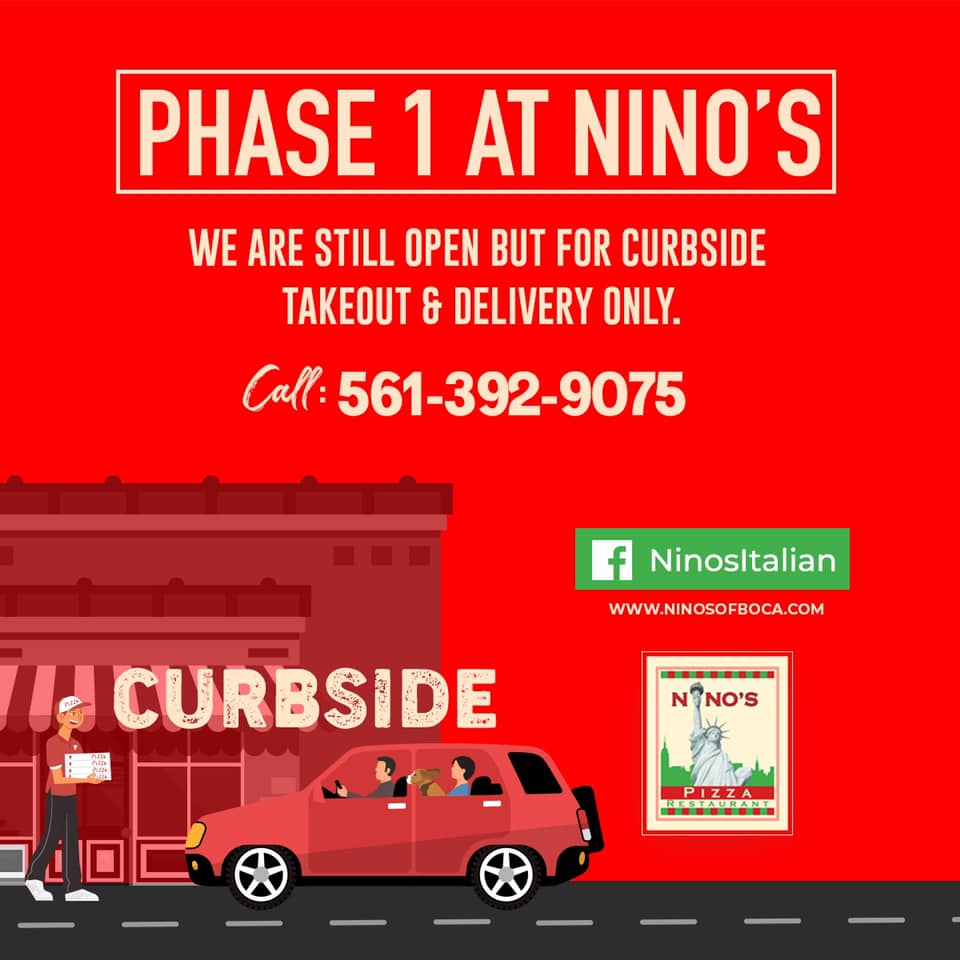 Nino's Italian Restaurant Boca Raton 7120 Beracasa Way, Boca Raton