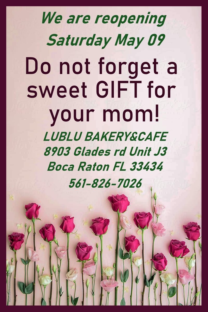 LuBlu Bakery & Cafe 8903 Glades Rd, Boca Raton