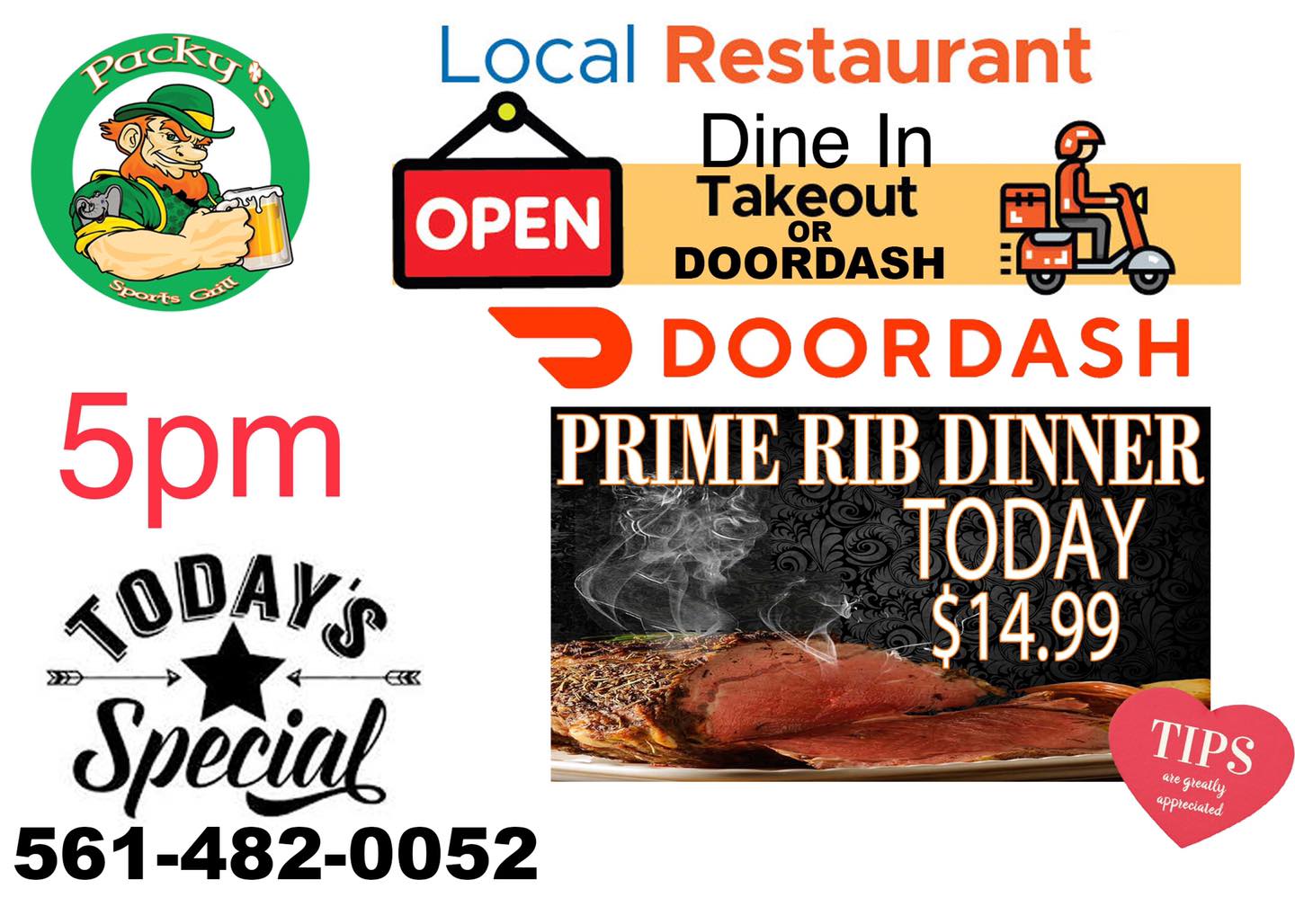 Packy's Sports Grill 11379 W Palmetto Park Rd # F, Boca Raton