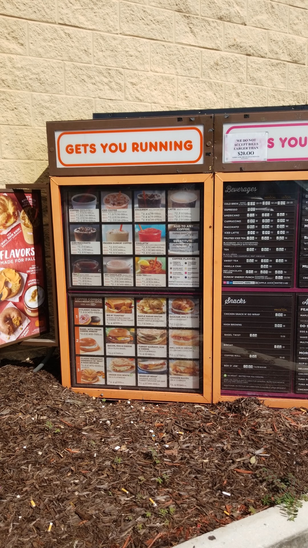 Dunkin' Menu