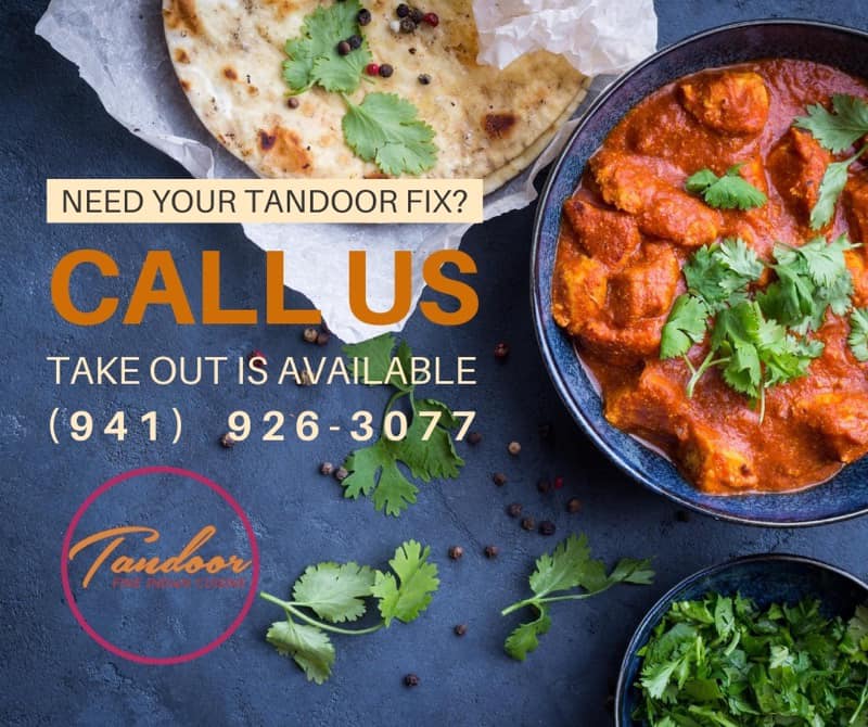 Tandoor Fine Indian Cuisine 8453 Cooper Creek Blvd, Bradenton