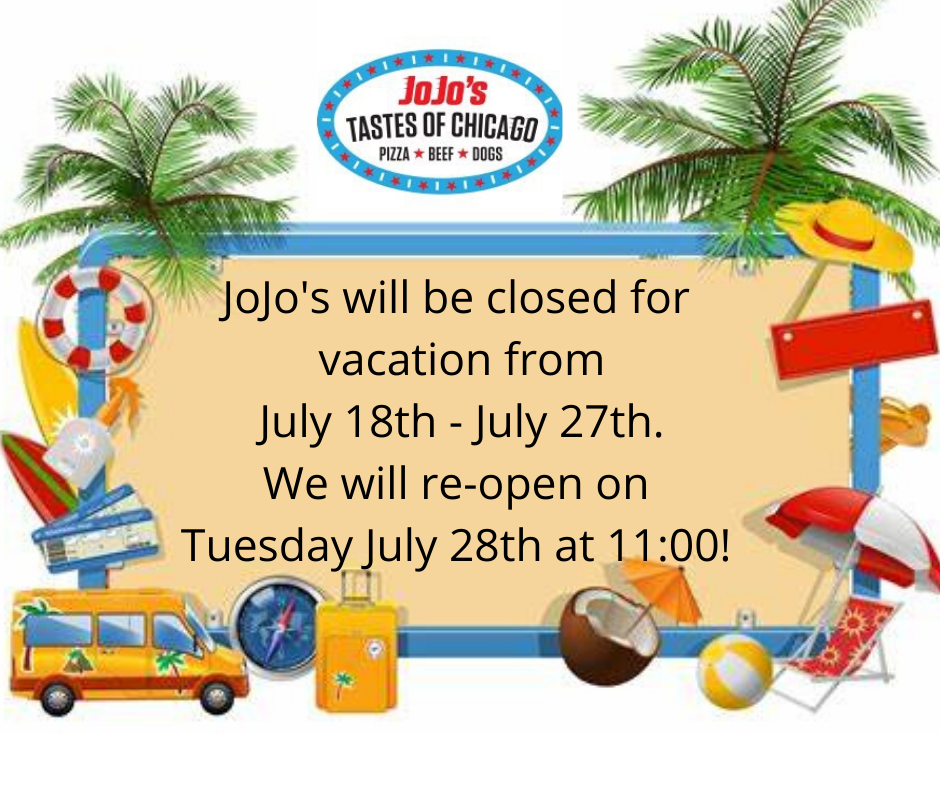 JoJo's Pizza/Tastes of Chicago 5627 14th St W, Bradenton