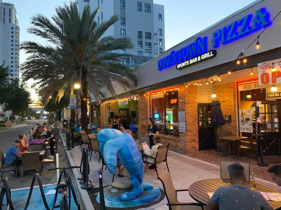 Downtown Pizza Sports Bar and Grill 428 Cleveland St, Clearwater