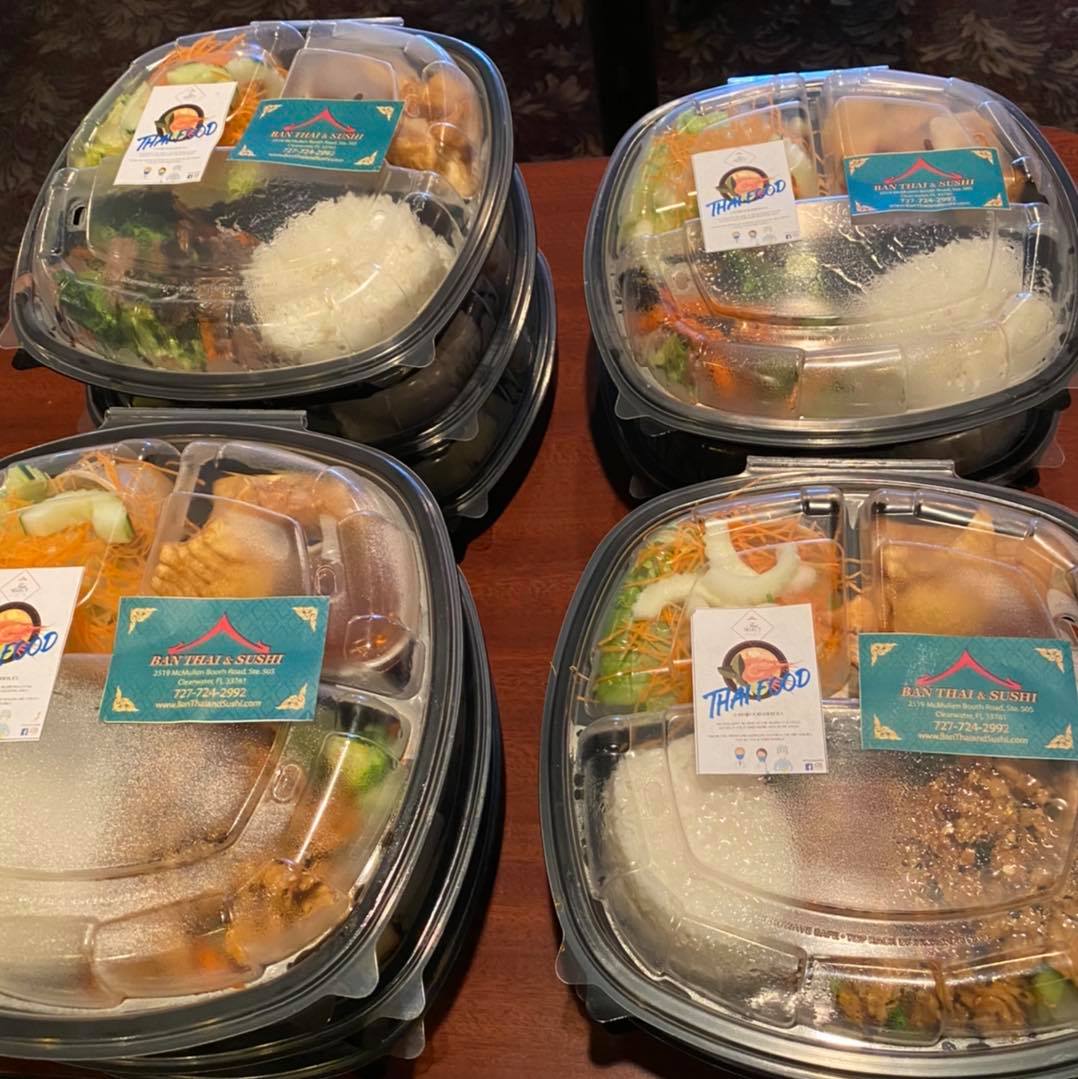 Ban Thai & Sushi Restaurant 2519 McMullen Booth Rd #505, Clearwater