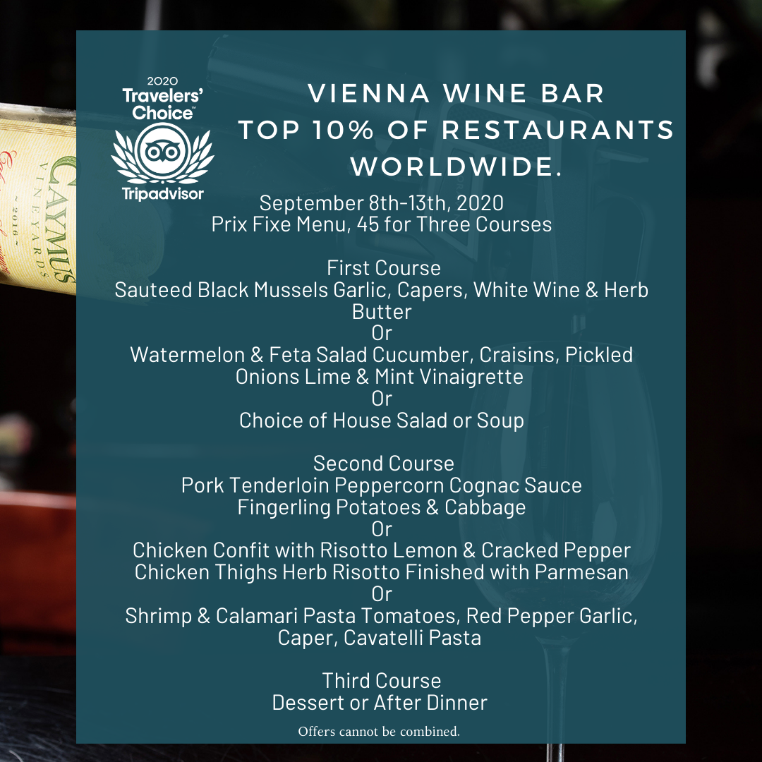 Vienna Wine Bar 9100 W State Rd 84, Davie