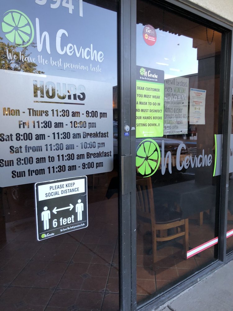 Oh Ceviche 5941 S University Dr, Davie
