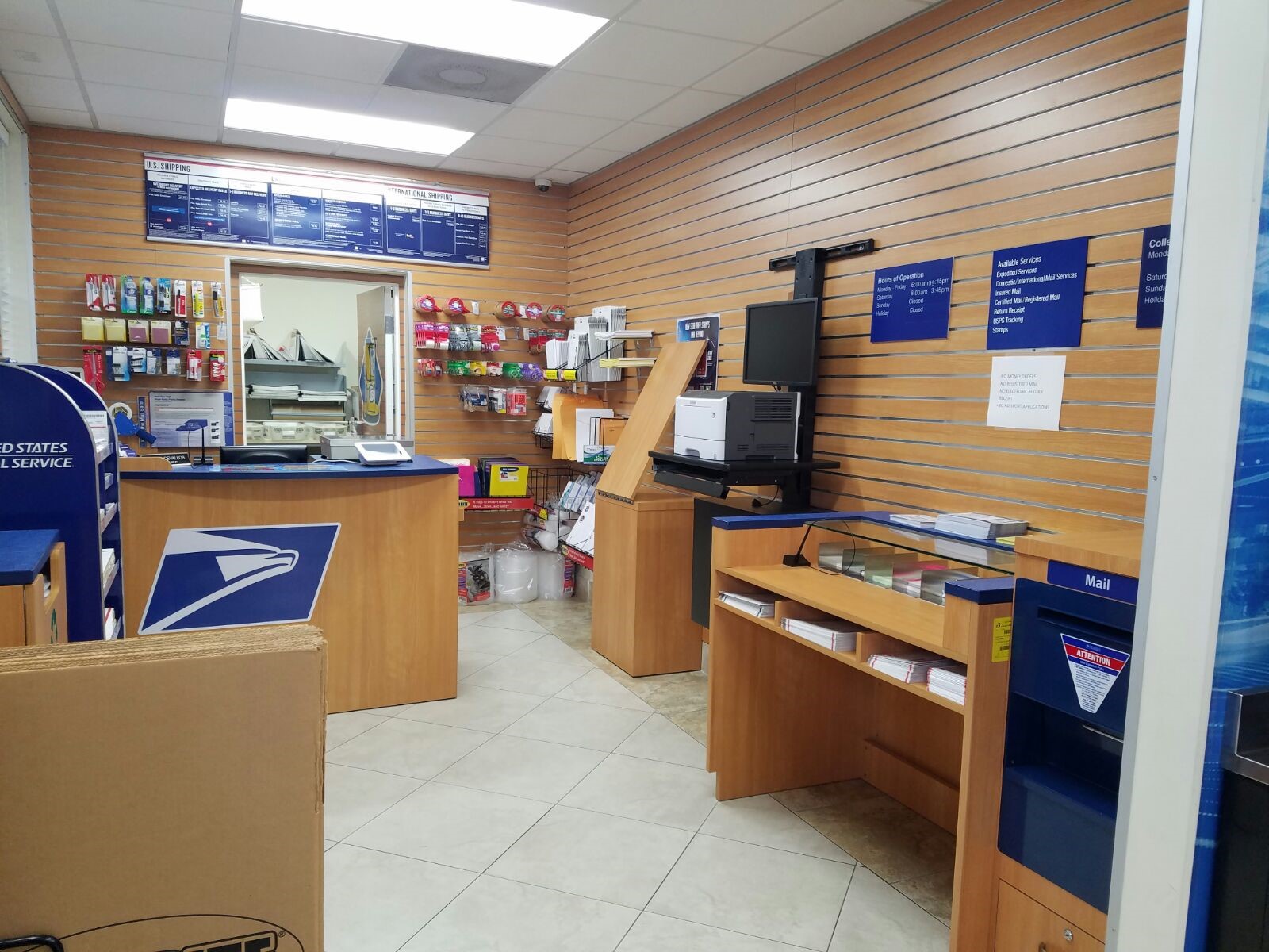 UNITED STATES POSTAL SERVICE CPU STIRLING RD