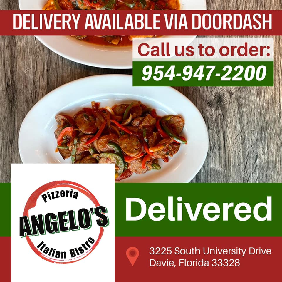 Angelos Pizzeria 3325 S University Dr, Davie