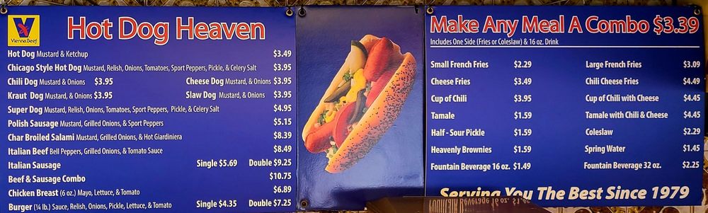 Hot Dog Heaven 101 E Sunrise Blvd, Fort Lauderdale