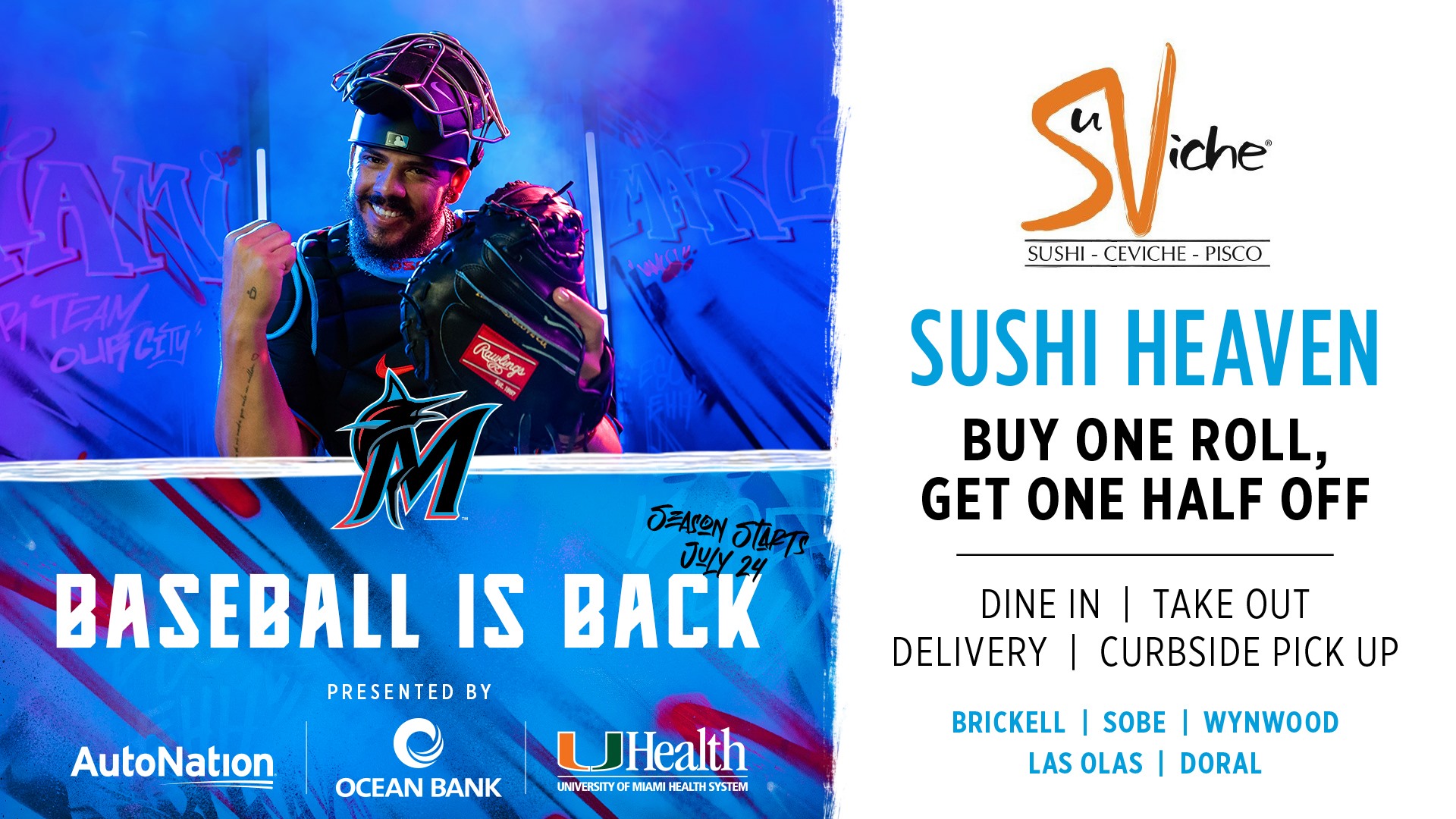 SuViche – Sushi and Ceviche 401 E Las Olas Blvd Suite 150, Fort Lauderdale