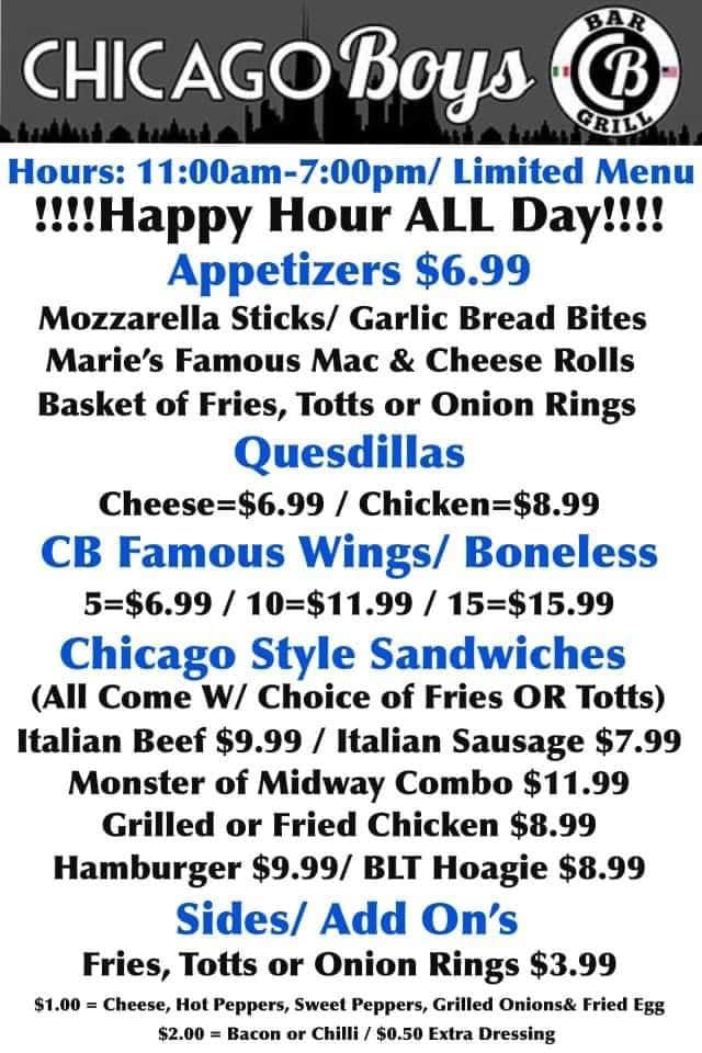 Chicago Boys Bar & Grill 2245 Winkler Ave, Fort Myers
