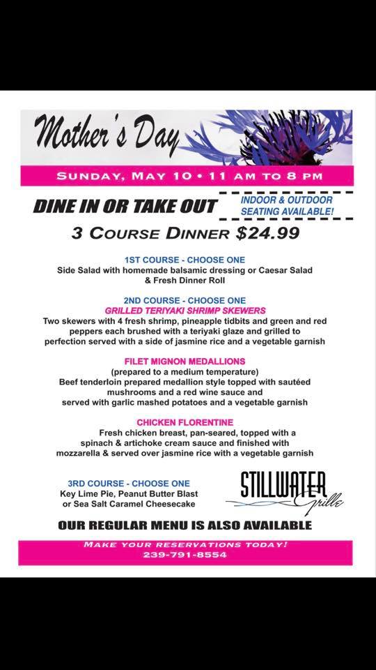 Stillwater Grille 13451 McGregor Blvd, Fort Myers