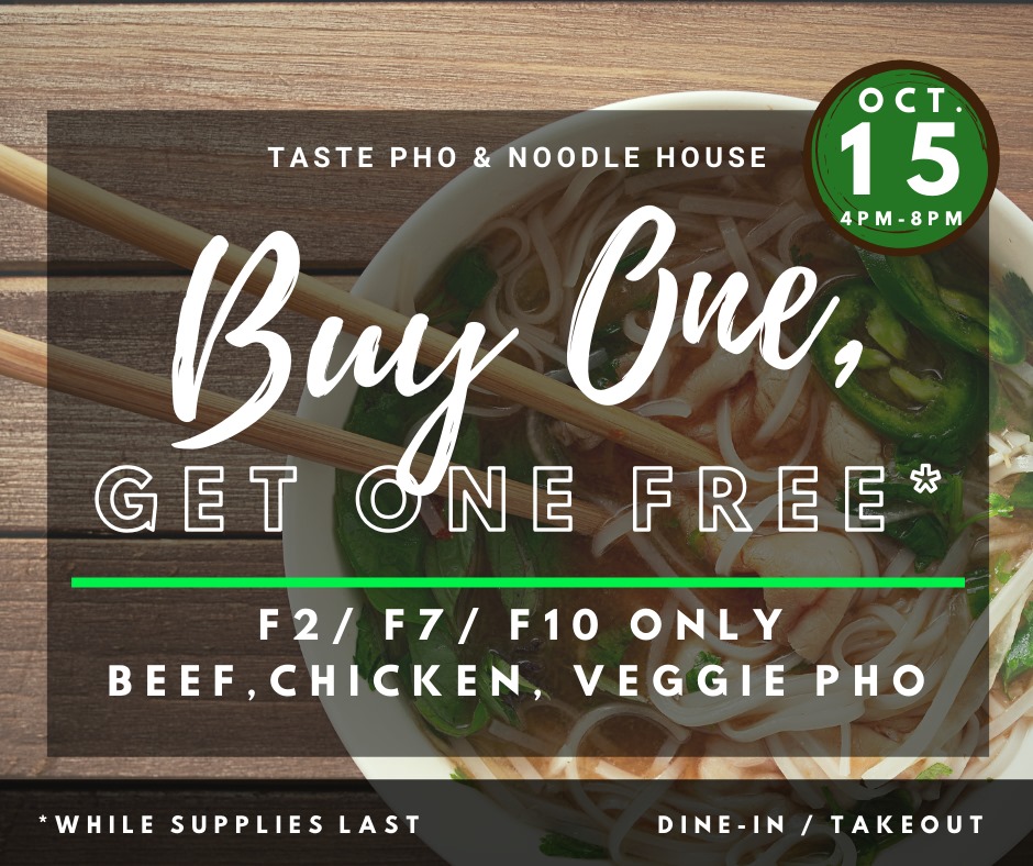 Taste Phở & Noodle House 3117 SW 34th St, Gainesville