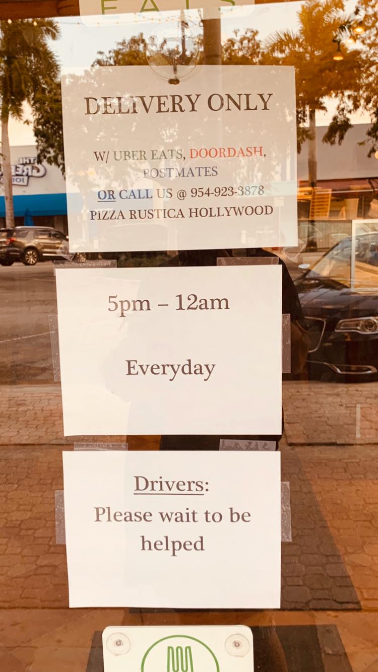 Pizza Rustica Hollywood 1928 Hollywood Blvd, Hollywood