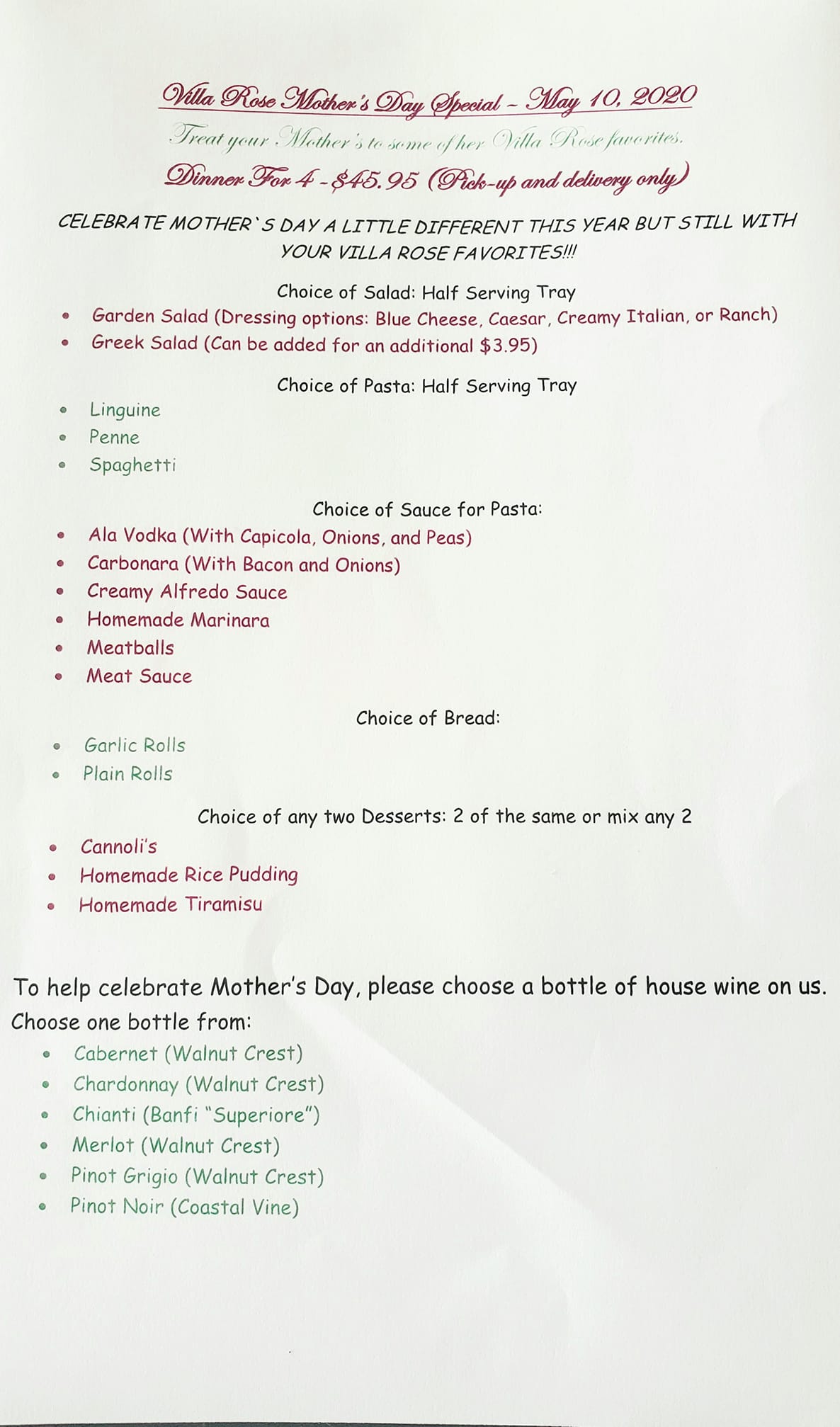 Villa Rose Pizza 1114 N State Rd 7, Hollywood