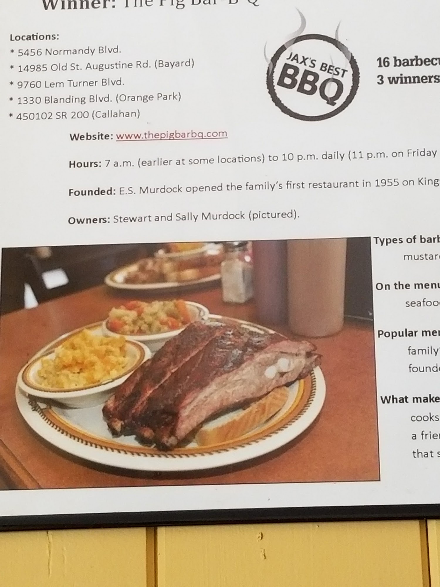 Photo credit: Google