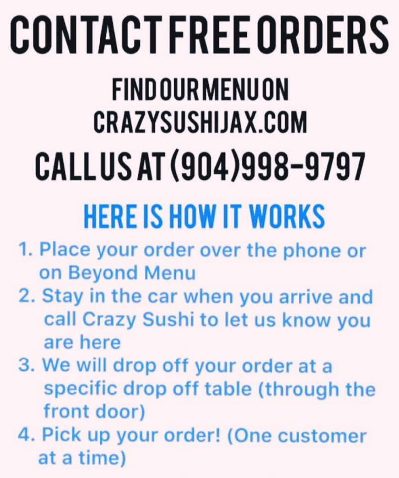 Crazy Sushi 4320 Deerwood Lake Pkwy #201, Jacksonville