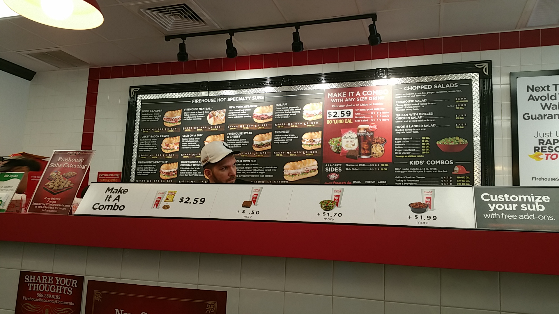 Firehouse Subs Ponte Vedra Menu