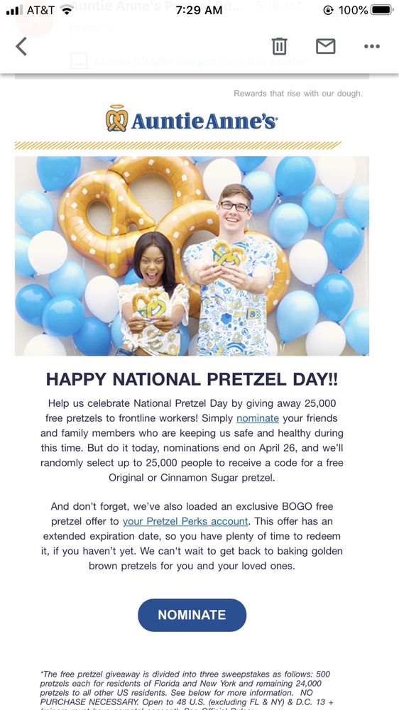 Auntie Anne's 5770 W Irlo Bronson Memorial Hwy Suite #186, Kissimmee