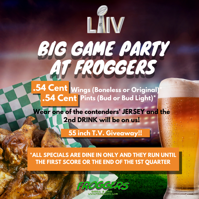 Froggers Grill & Bar 5770 W Irlo Bronson Memorial Hwy, Kissimmee