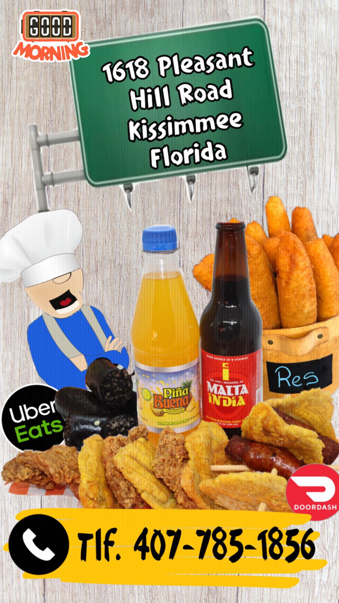 El Primo La Casa De Las Alcapurrias 1618 Pleasant Hill Rd, Kissimmee