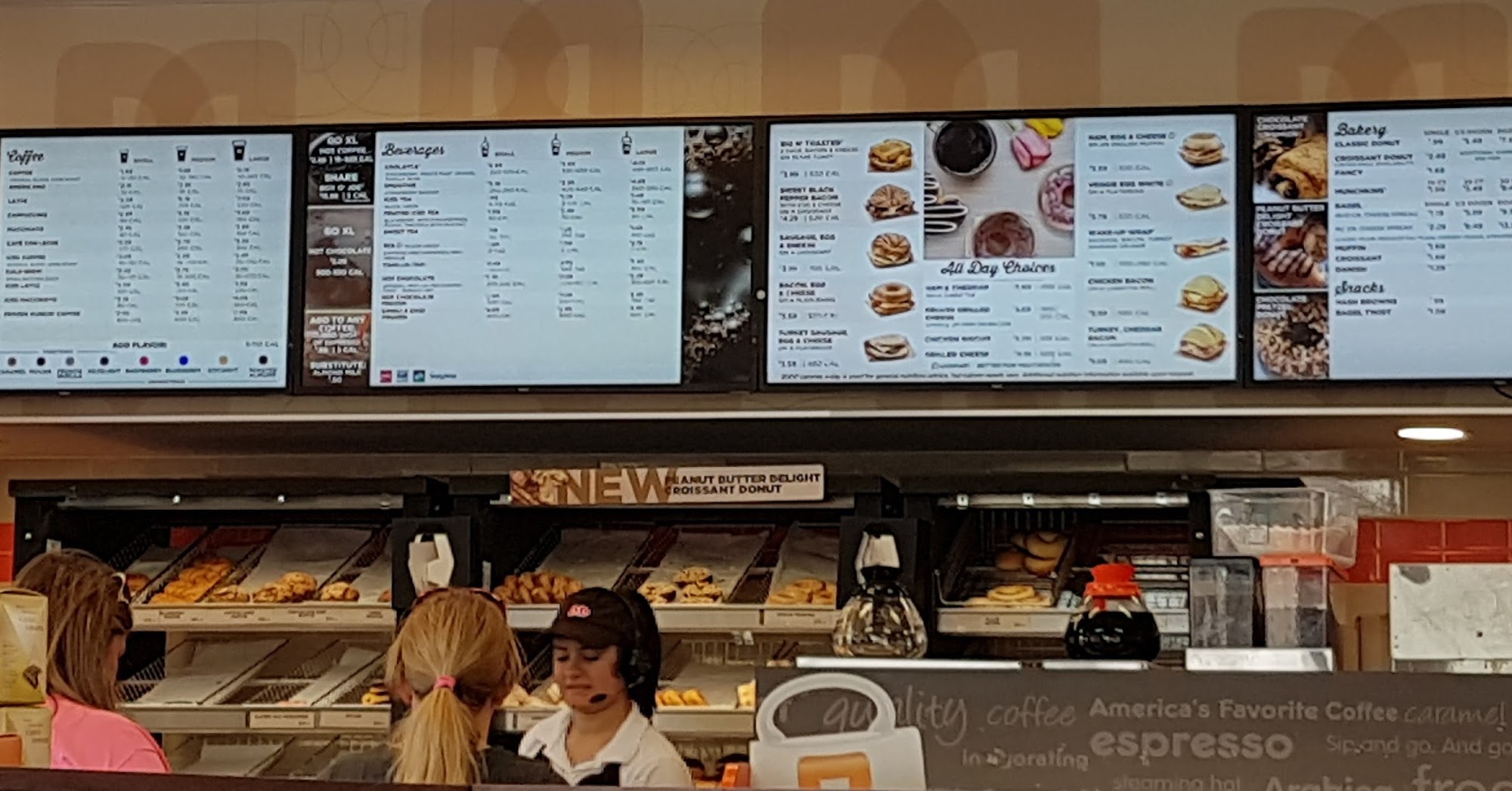 Dunkin' Menu