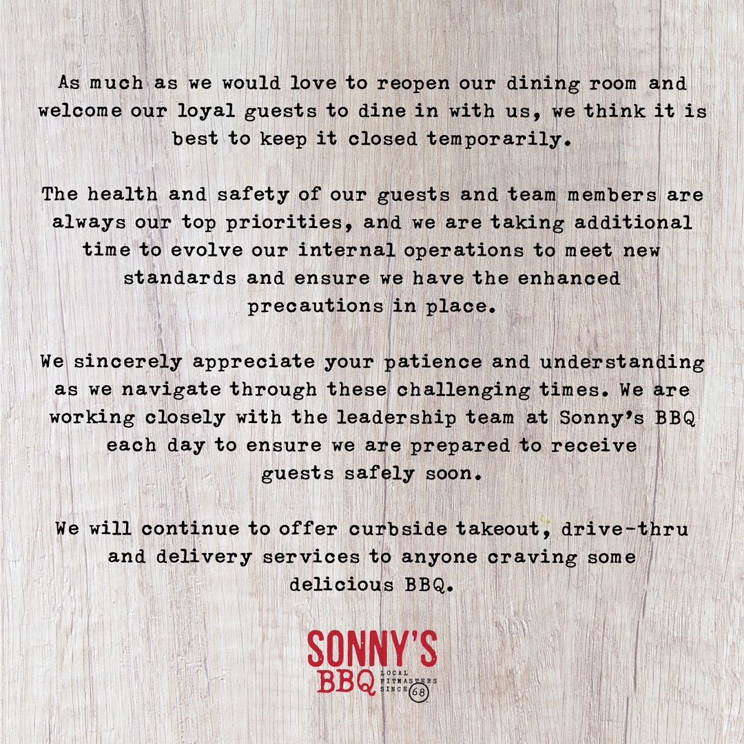 Sonny's BBQ 3611 US Hwy 98 N, Lakeland