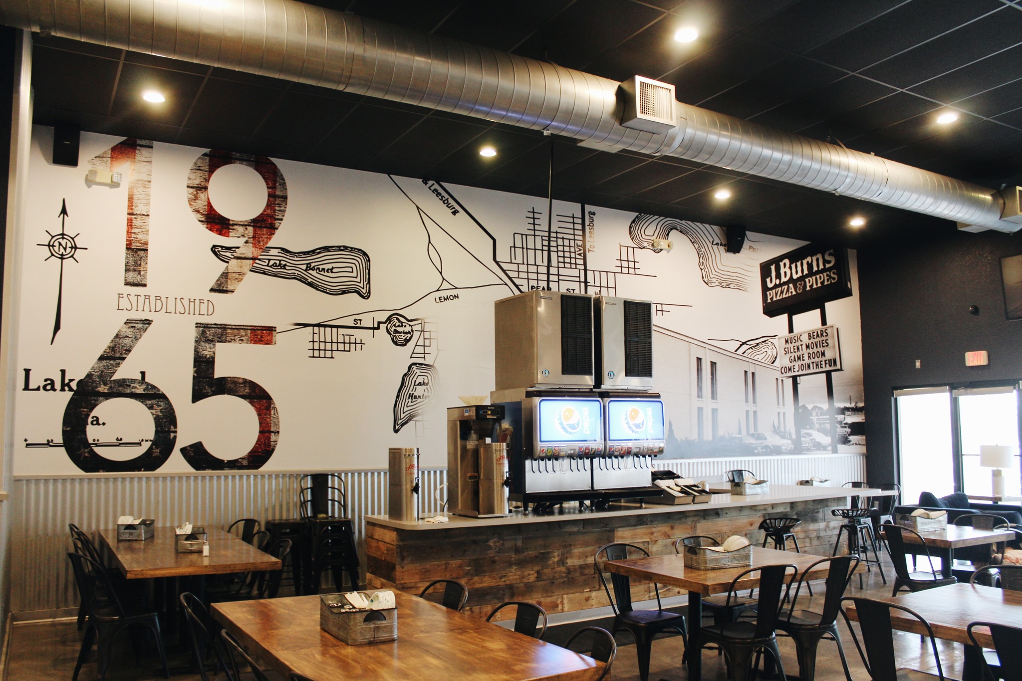 J. Burns' Pizza Shop 2306 E Edgewood Dr, Lakeland