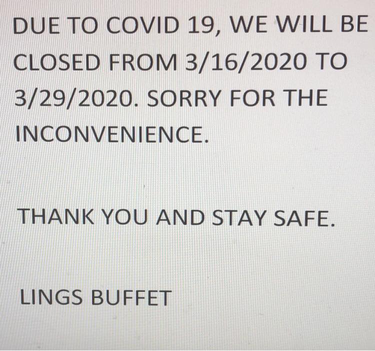 Ling's Buffet 4320 Florida Ave S, Lakeland