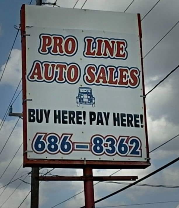 Pro Line Auto Sales