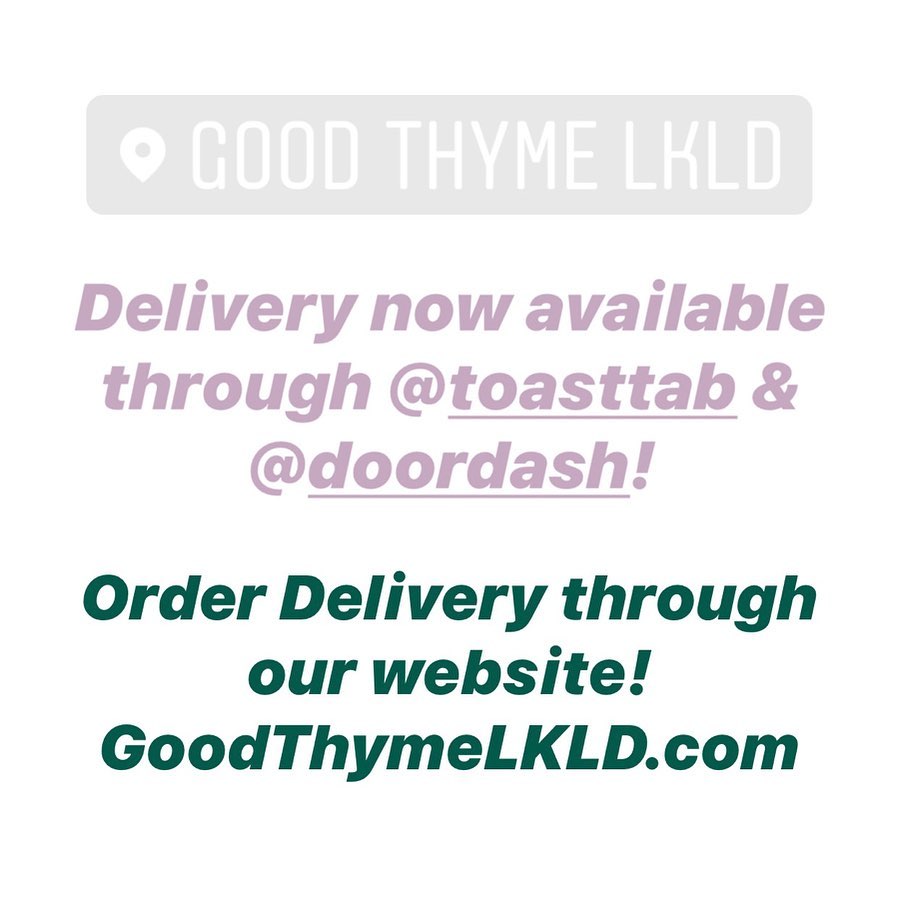 Good Thyme 1037 Dixieland Mall Ln, Lakeland