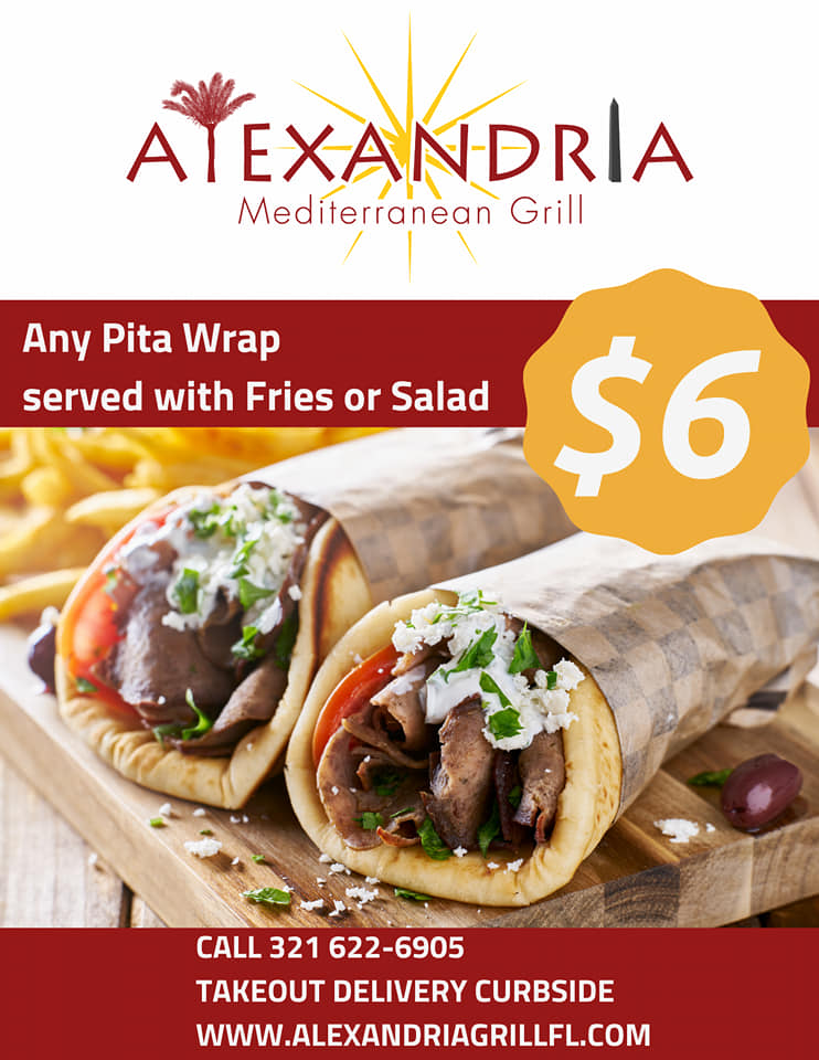 Alexandria Grill 6300 N Wickham Rd STE 119, Melbourne