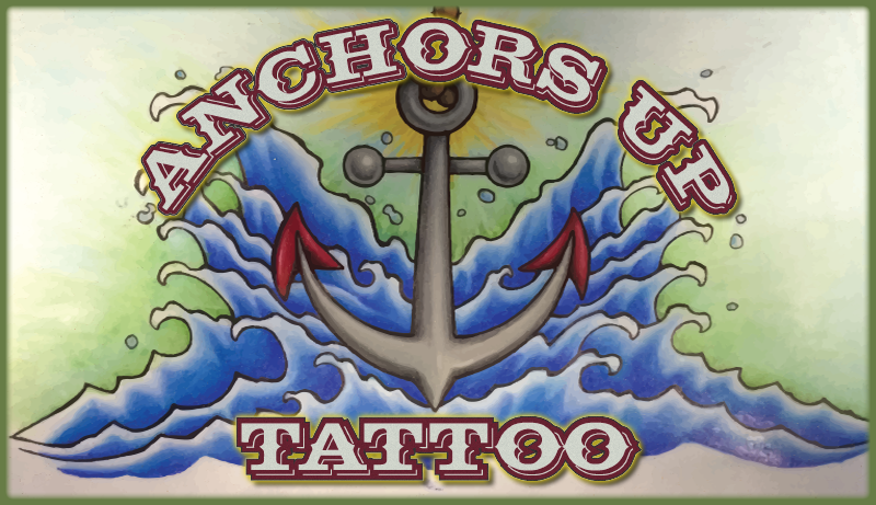 Anchors Up Tattoo