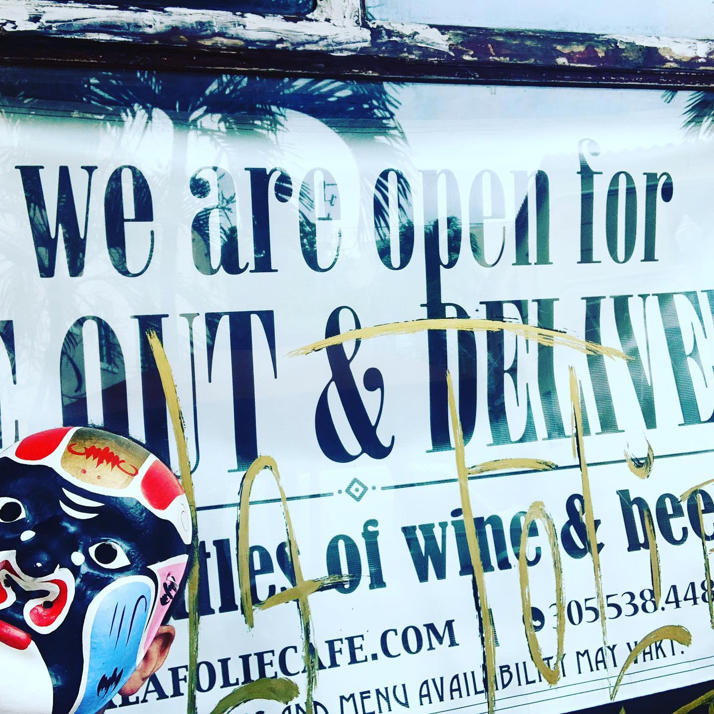 A La Folie Cafe 516 Española Way, Miami Beach