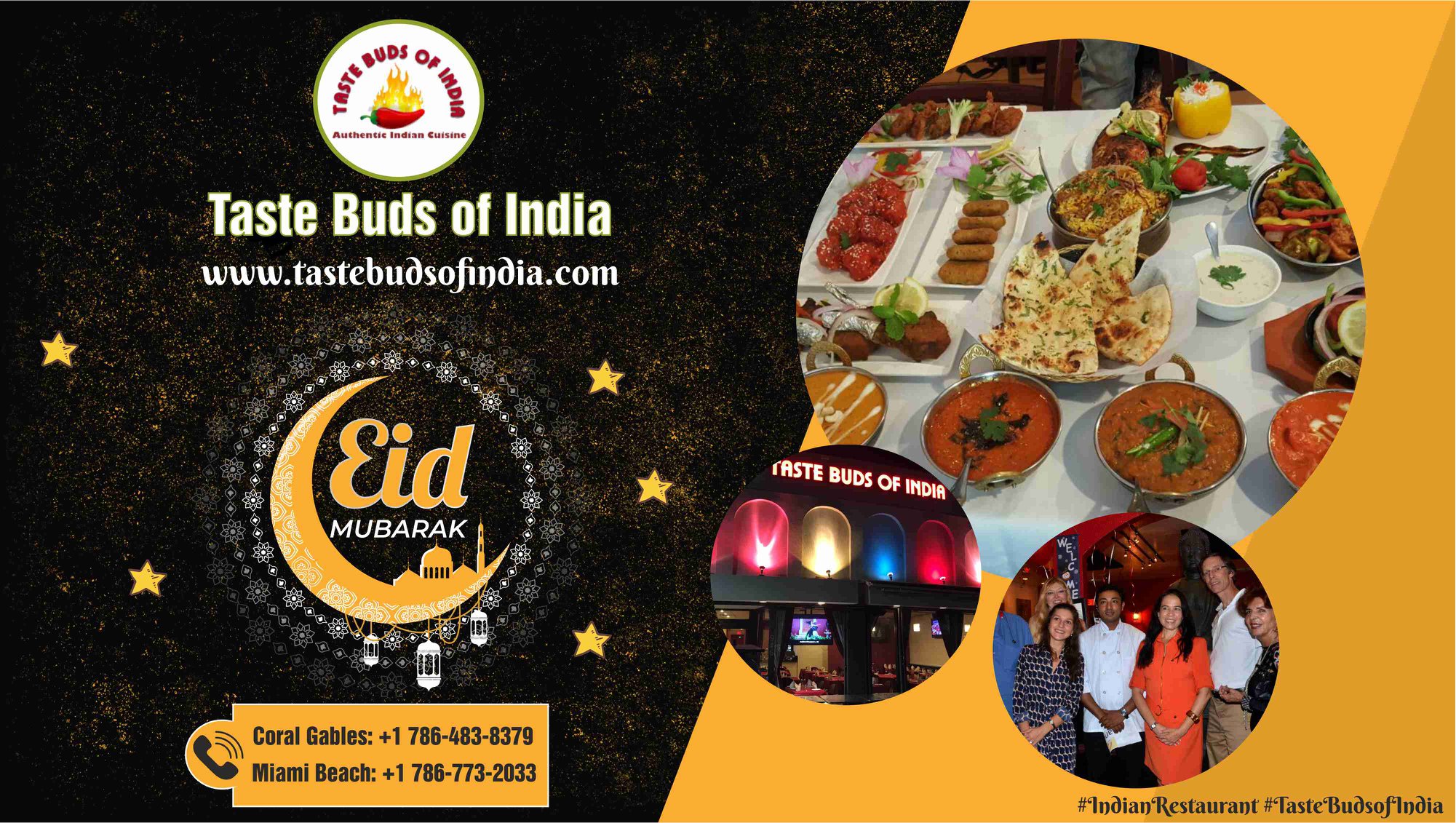 Taste Buds of India 946 Normandy Dr, Miami Beach
