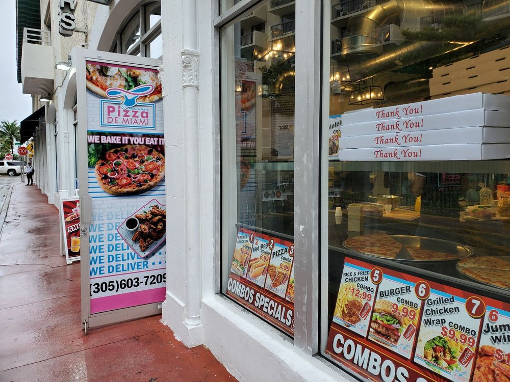 Pizza De Miami 601 Collins Ave, Miami Beach