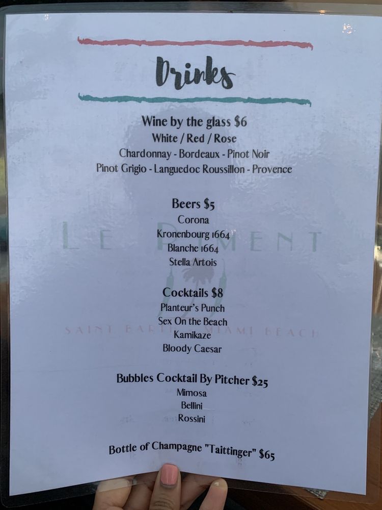Le Piment Miami 864 Commerce St, Miami Beach