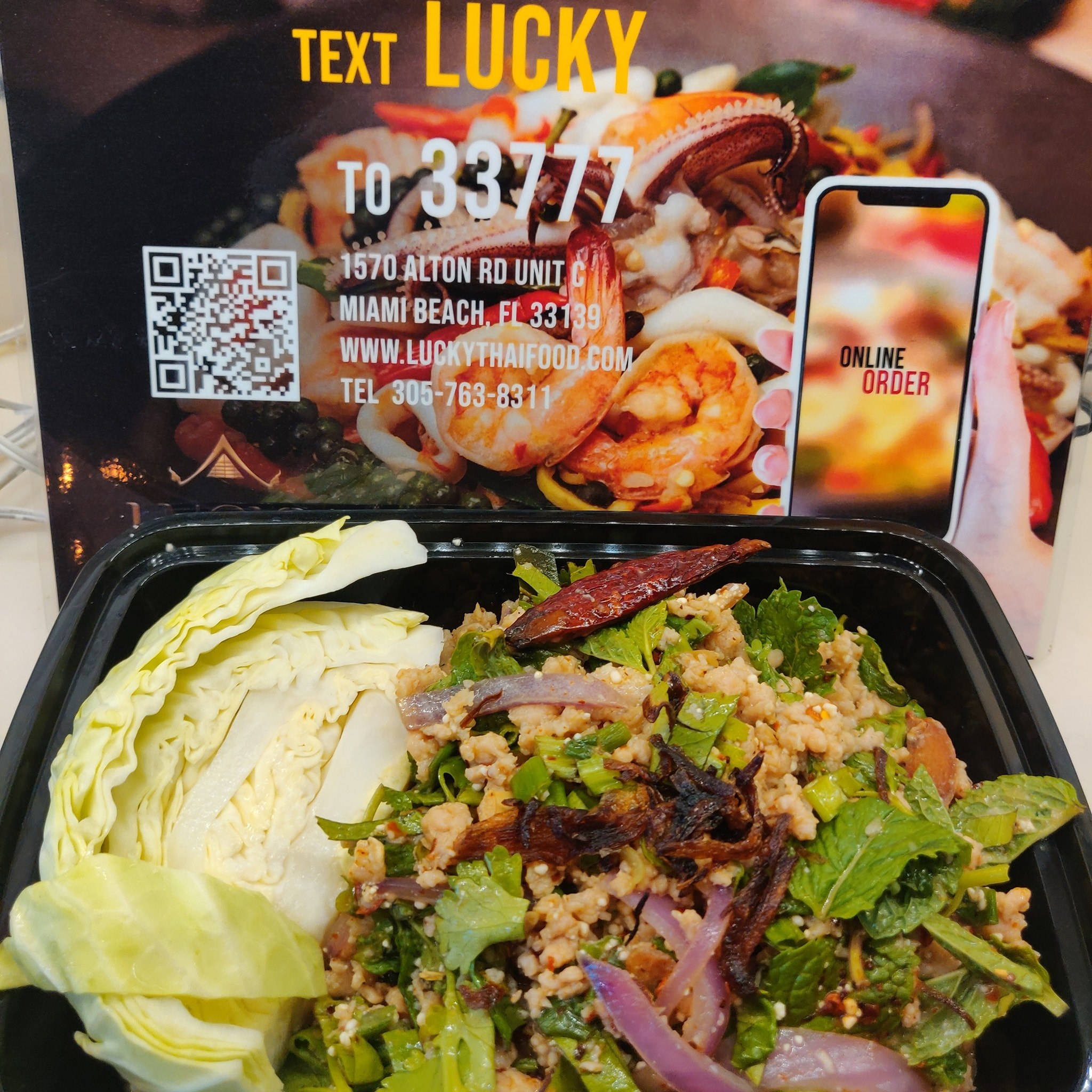Lucky Thai Food 1570 Alton Rd #C, Miami Beach