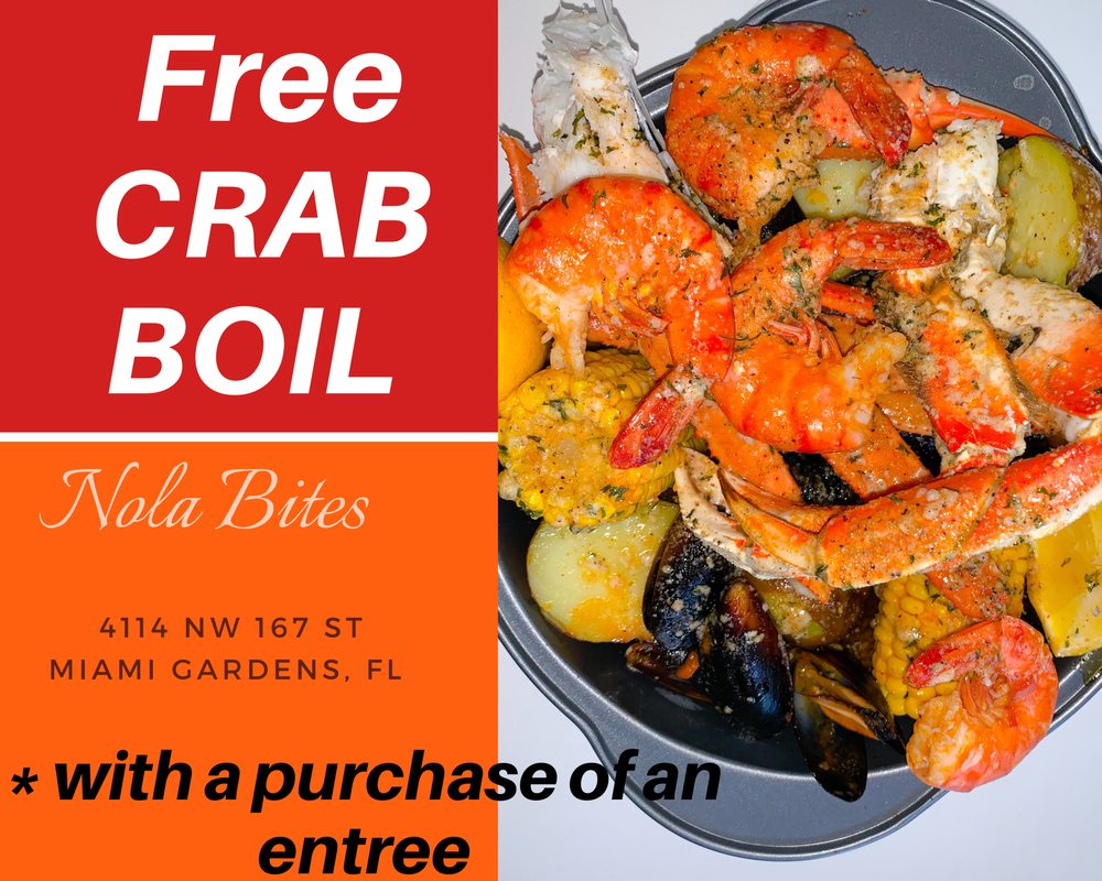 Nola Bites 4114 NW 167th St, Miami Gardens