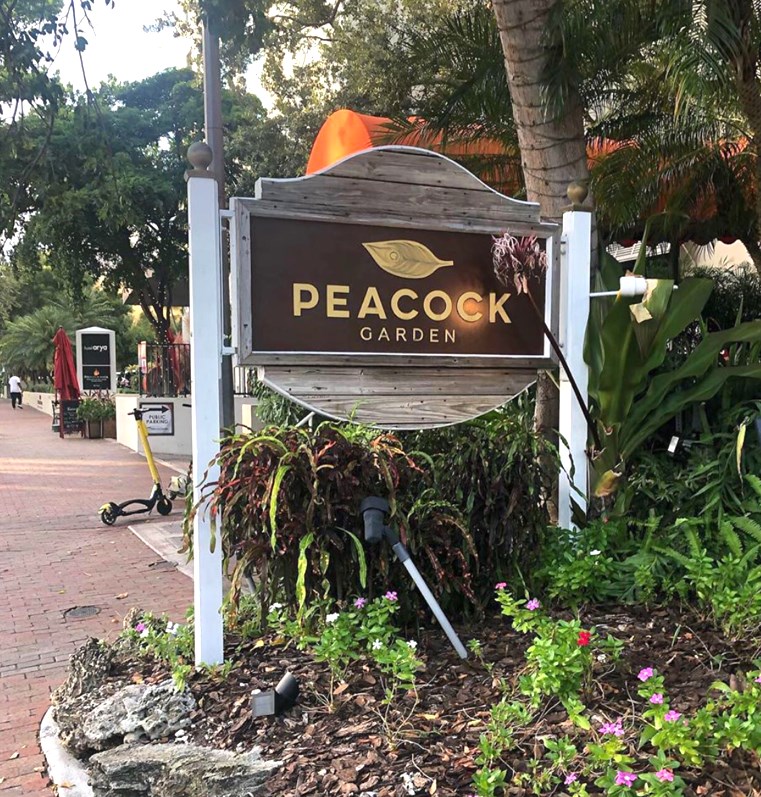 Peacock Garden Bistro 2889 McFarlane Rd, Miami