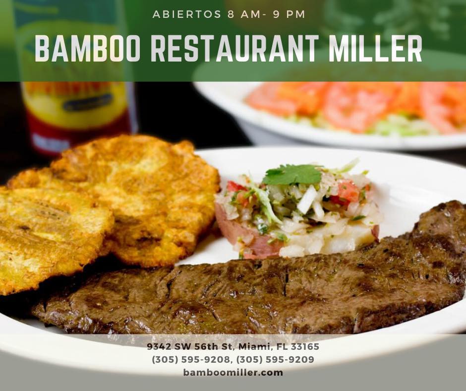 Bamboo Miller Restaurant 9342 SW 56th St, Miami
