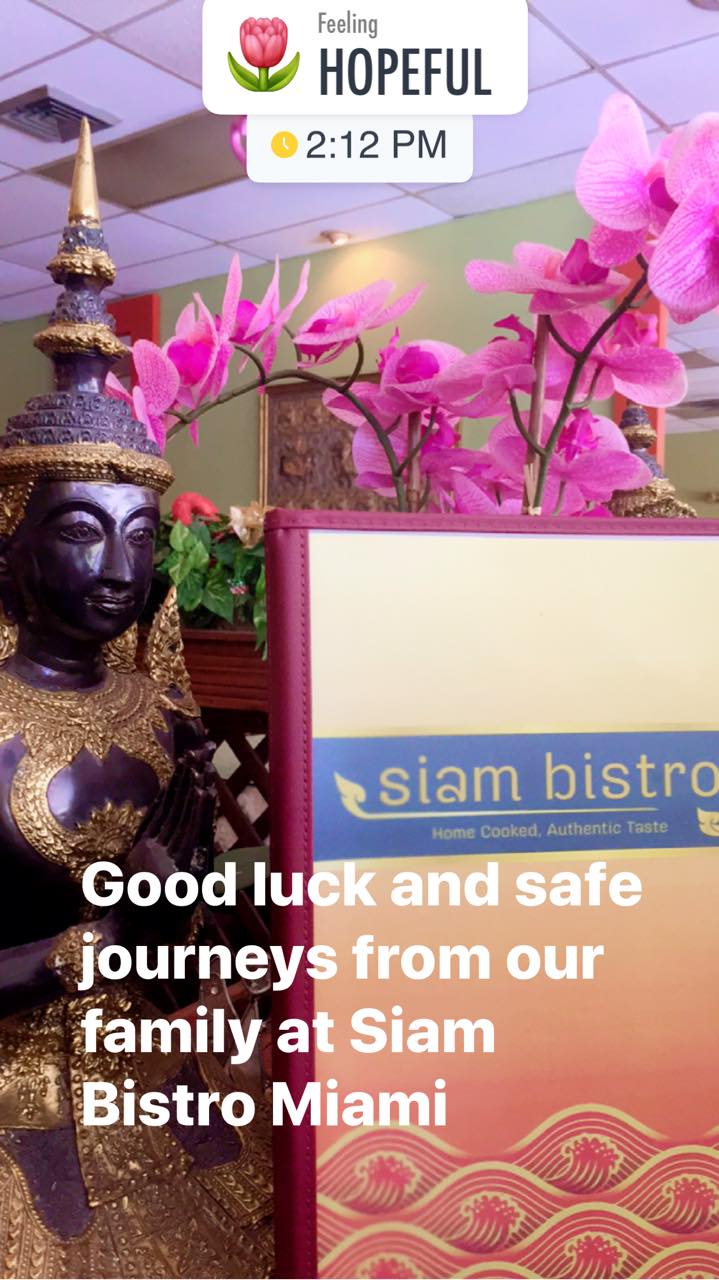 Siam Bistro Miami 7348 SW 117th Ave, Miami