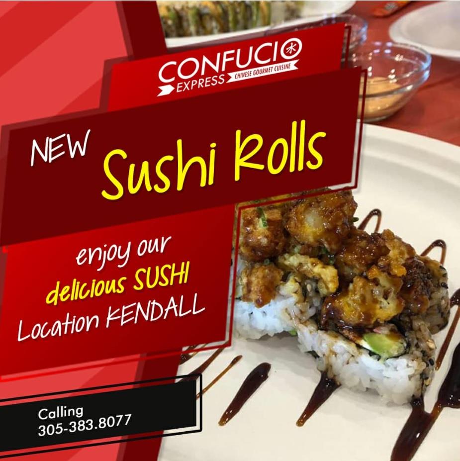 Confucio Express Kendall Menu