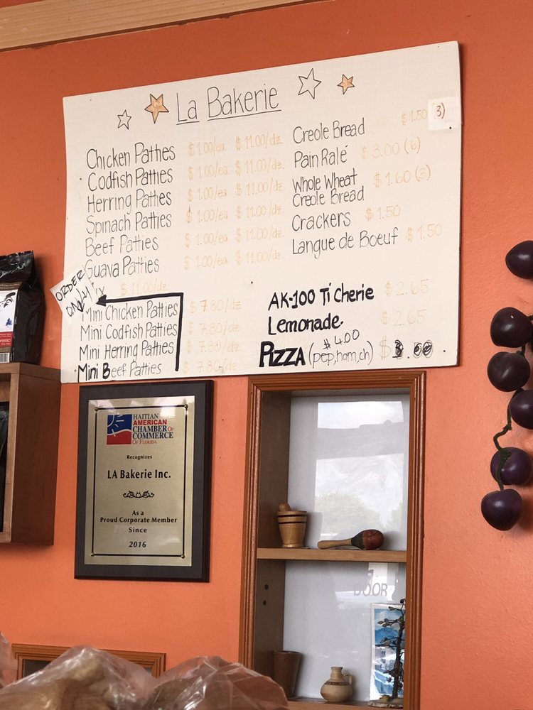 La Bakerie Inc 7102 Pembroke Rd, Miramar