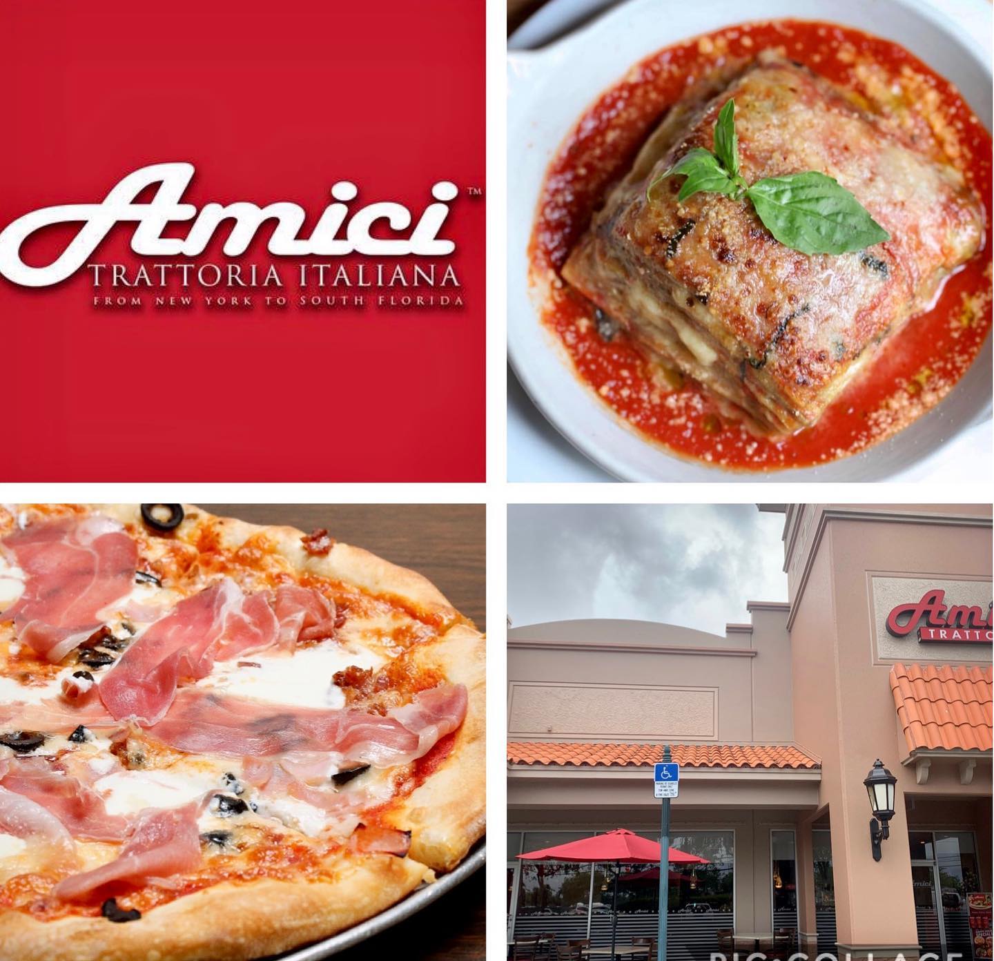 Amici Trattoria Italian 11338 Miramar Pkwy, Miramar