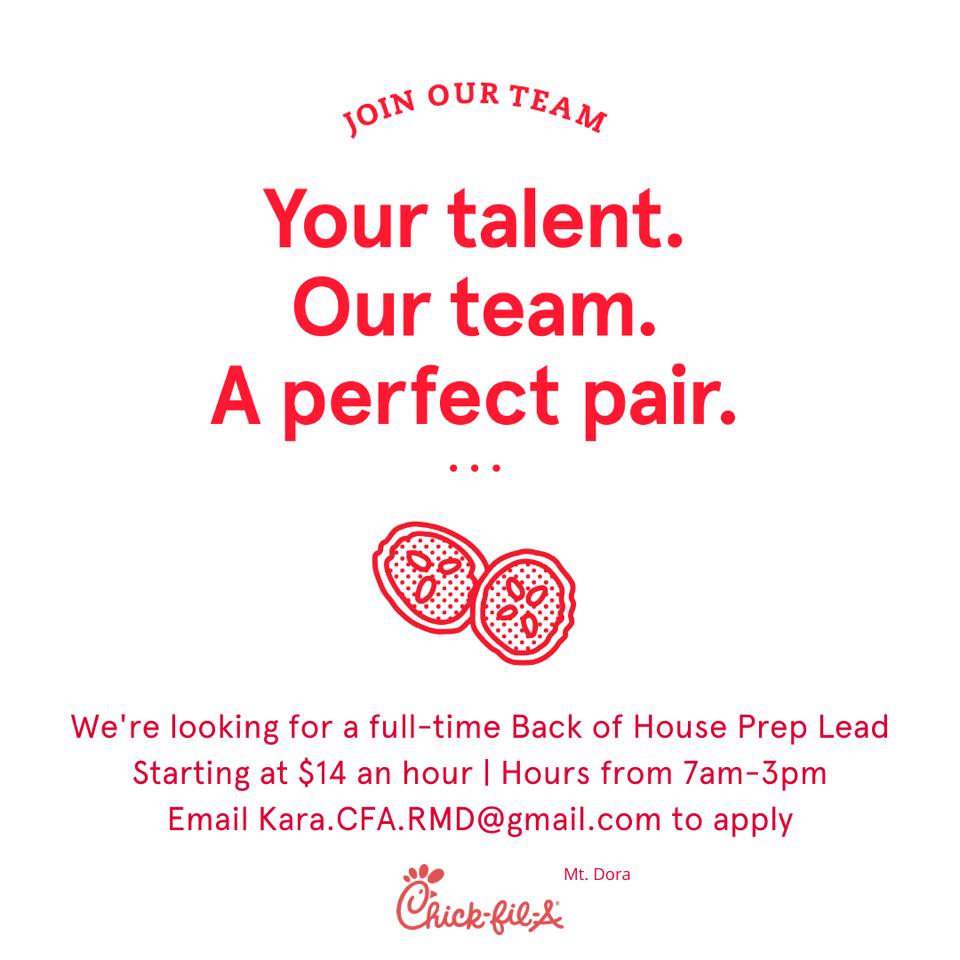 Chick-fil-A 17240 US-441, Mt Dora